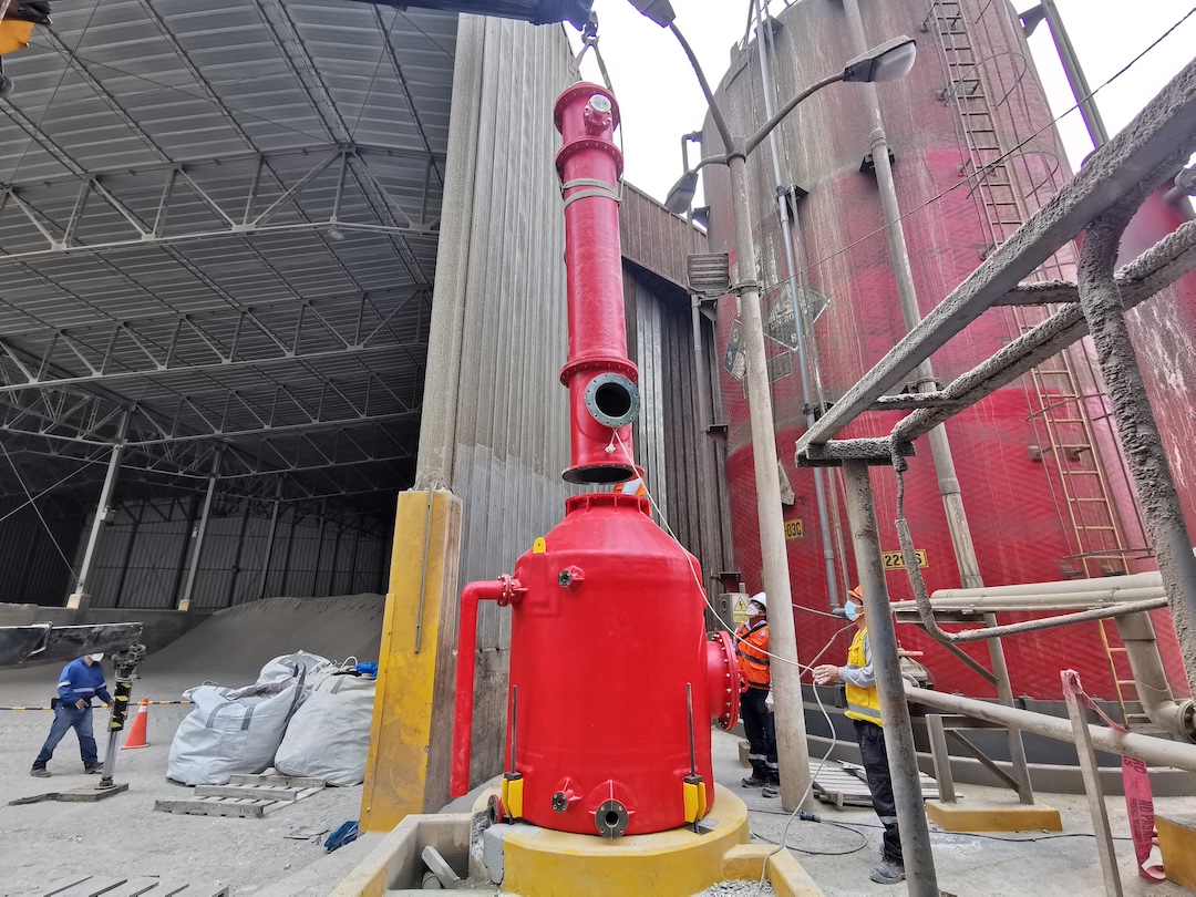 Torre lavadora de gases